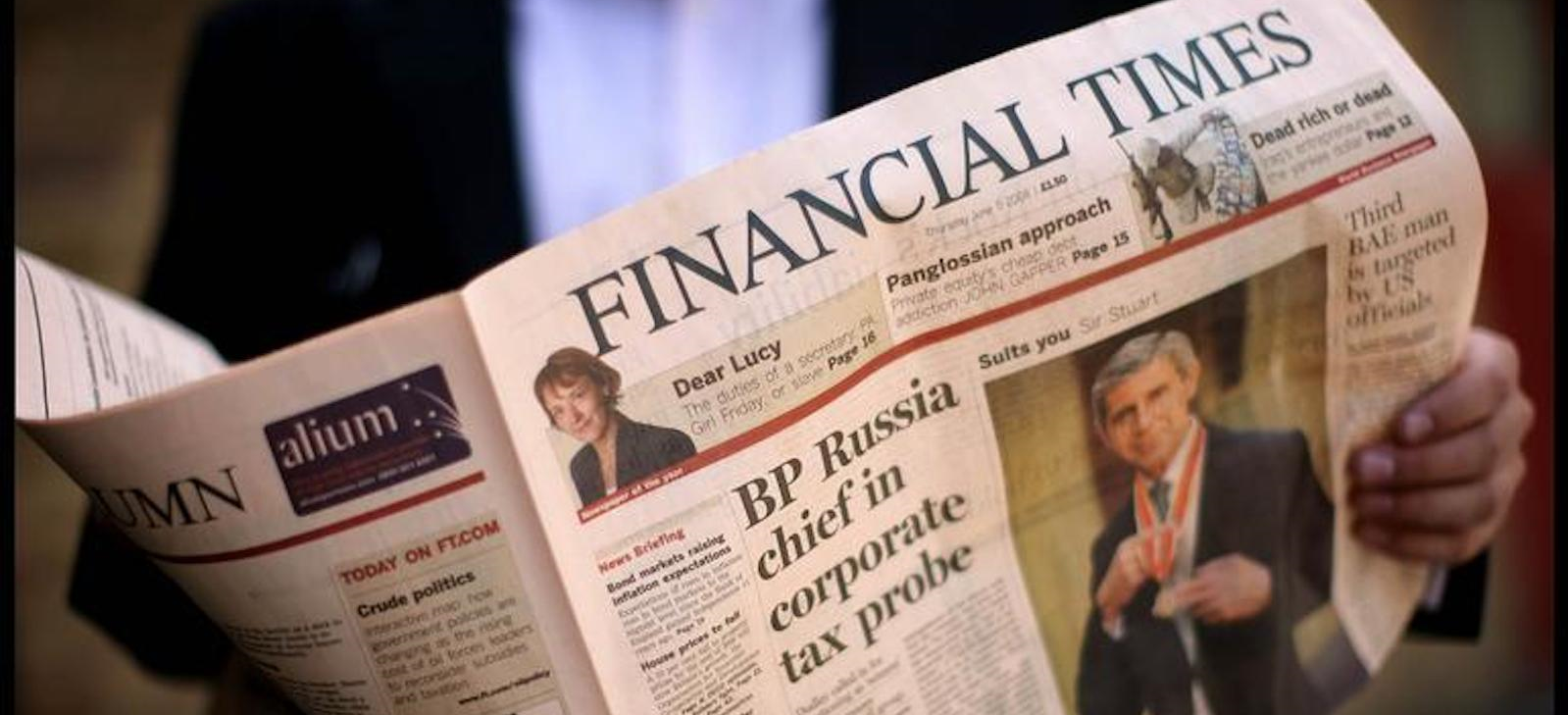 Luminescence Wins 3-Year Contract with The Financial Times